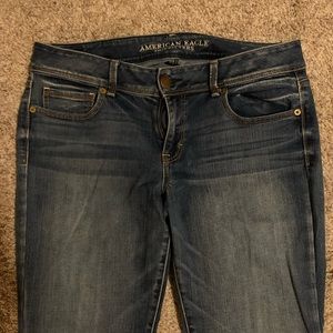 Women American Eagle Outfitters Kick Boot Jean 14 Long